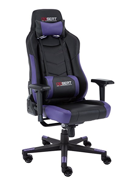 OPSEAT Grandmaster Series 2018 Computer Gaming Chair Racing Seat PC Gaming Desk Chair - Purple