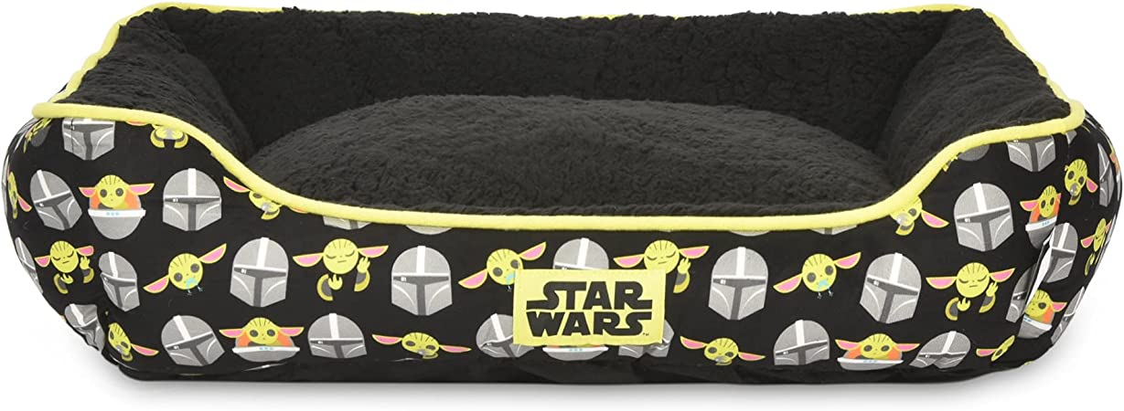 Star Wars Dog Bed - Durable Washable Dog Bed from Star Wars, Star Wars Plush Washable Dog Bed - Elevated Dog Bed, Pet Bed for Dogs, Puppy Bed, Dog Cuddler Bed, Napper Bed, Star Wars Dog Bed Washable