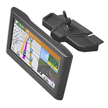 Sturdy CD Slot GPS Car Mount, Alternative Replacement Mounting Base Holder for 3.5-7 inch Garmin Nuvi Dezl Drivesmart DriveLuxe Navigator