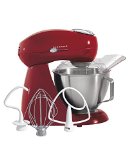 Hamilton Beach 63232 Eclectrics All-Metal Stand Mixer - Red