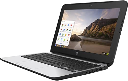 HP Chromebook 11 G4 11.6 Inch Laptop (Intel N2840 Dual-Core, 2GB RAM, 16GB Flash SSD, Chrome OS), Black