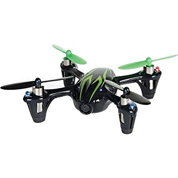 Hubsan X4 (H107C) 4 Channel 2.4GHz RC Quad Copter with Camera, Green/Black