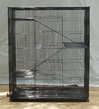 New Large Economical 4 Levels Ferret Chinchilla Sugar Glider Rats Cage For Small Animal or Bird 30"Length x 18"Depth x 36"Height