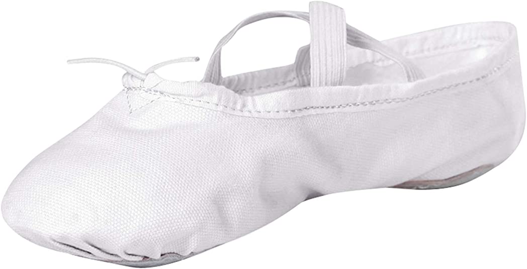 Stelle Girls Canvas Ballet Slipper/Ballet Shoe/Yoga Dance Shoe (Toddler/Little Kid/Big Kid/Women/Boy)