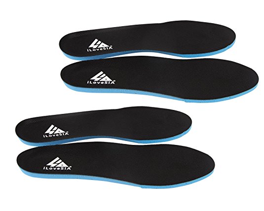 iLoveSIA Comfort Replacement Neutral Arch Shoes Insoles Inserts