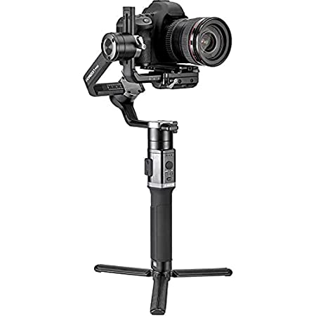 E-Image Horizon Pro 3-Axis Handheld Gimbal Stabilizer | 360° Rotation for DSLR and Mirrorless Cameras | Payload 3.2kg, Black