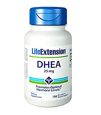 Life Extension Dhea Dissolving Tablets, 100 Count