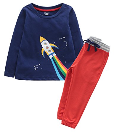 Fiream Boys Cotton Long Sleeve Clothing Sets