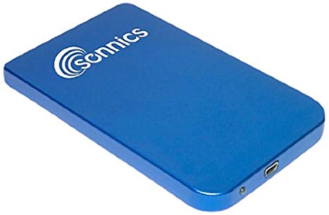 Sonnics 320GB 2.5 inch Pocket Sized External USB Hard Drive - Blue