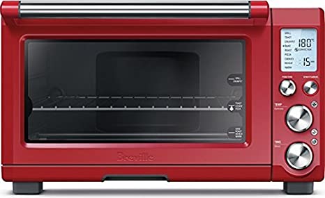 Breville BOV800CRNXL Smart Oven 1800-Watt Convection Toaster Oven with Element IQ,Cranberry