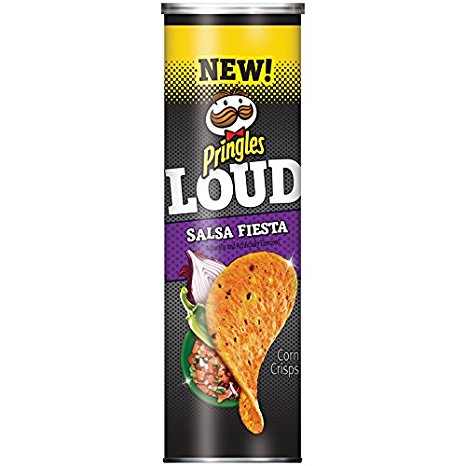 Pringles Loud Fiesta Salsa Potato Crisps, 5.4 oz