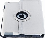 Targus Versavu Rotating Keyboard Case and Stand for iPad 3 and 4 Bone White THZ171US