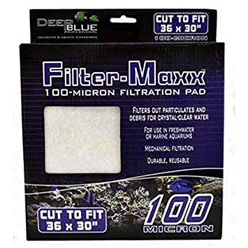 DEEP BLUE PROFESSIONAL 100 Micron Filter Pad Cut Your Own 36x30