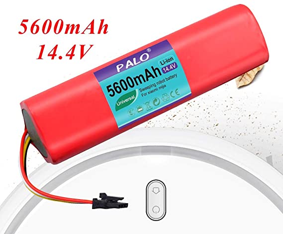 PALO Replacement Battery for Xiaomi Vacuum Robot Cleaner Accessories Roborock S50 S51,5600mAh