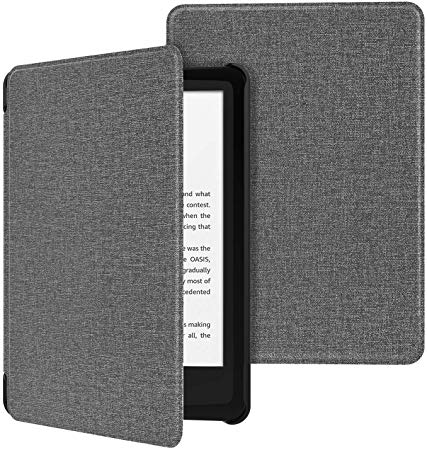 MoKo Case Fits All-New Kindle (10th Generation - 2019 Release Only), Ultra Lightweight Shell Cover with Auto Wake/Sleep, Will Not Fit Kindle Paperwhite 10th Generation 2018 - Denim Gray