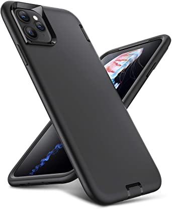 ORIbox Case Compatible with iPhone 11 pro Case, Soft-Touch Finish of The Liquid Silicone Exterior Feels
