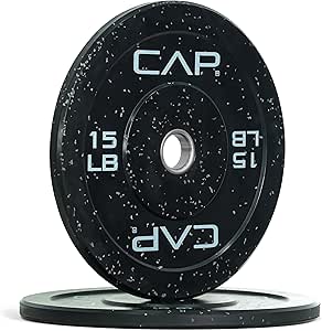 CAP Barbell Rubber Olympic Bumper Plate | Multiple Options/Colors