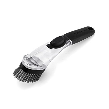 Kitchenaid Soap Dispensing Sink Brush, Black