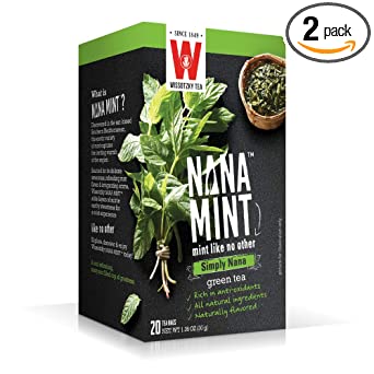 Wissotzky Tea Nana Mint Green Tea (2 pack)
