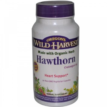 Hawthorn - 90 CapOregons Wild Harvest