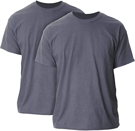 Gildan Men's Heavy Cotton Adult T-Shirt, 2-Pack