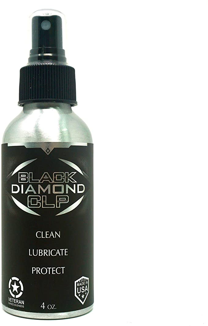 Black Diamond CLP Gun Cleaning Oil & Rust Prevention Spray for Rifle, Pistol, and Shotgun Maintenance - Military Grade CLP Gun Cleaner and Lubricant with Premium Rust Prevention Additives