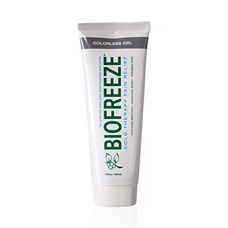 Biofreeze Pain Relief Gel, 4 oz. Tube, Colorless