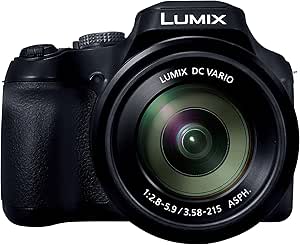 Panasonic LUMIX FZ80D Compact Camera with 20-1200mm Zoom Lens, Point and Shoot Digital Camera with 4K Video/Photo recording and Power Optical Image Stabilizer - DC-FZ80D