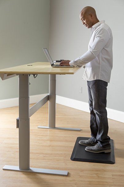 IMPRINT CumulusPRO [Standard] - Professional Grade Standing Desk Anti-fatigue Mat (BLACK)