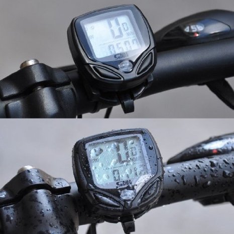 New Sunding Sd-548c Multifunction Wireless Bicycle Stopwatch Odometer Speedometer Bike Cyclometers Waterproof Cycle Computer