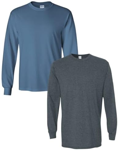 Gildan Men's Ultra Cotton Long Sleeve T-Shirt, Style G2400