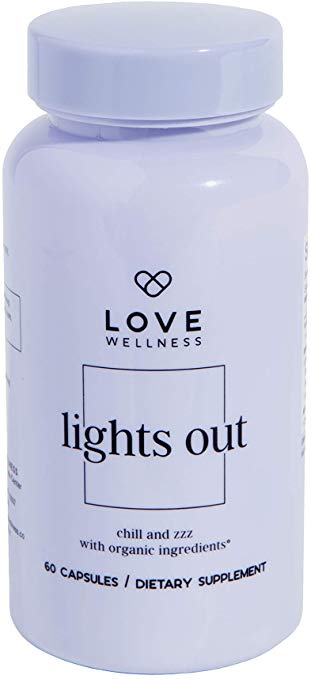 Love Wellness Lights Out Supplement, Natural and Organic Sleep Aid