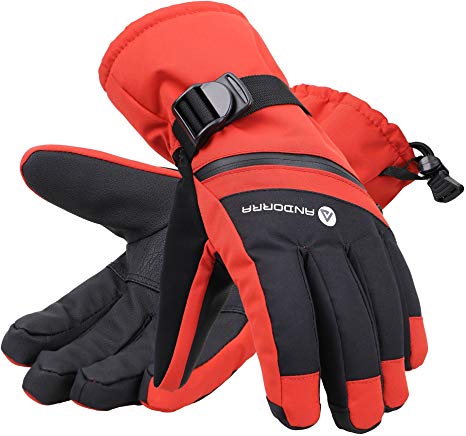 Andorra Men's C-100 Cross Country Textured Touchscreen 3M Thinsulate Insulation Glove w/Zippered Pocket