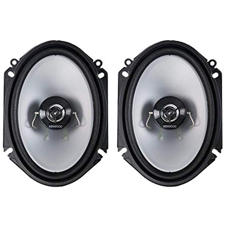 Kenwood KFC‑C6866S 6X8 2‑Way 250 Watt Car Stereo Speakers - Pair