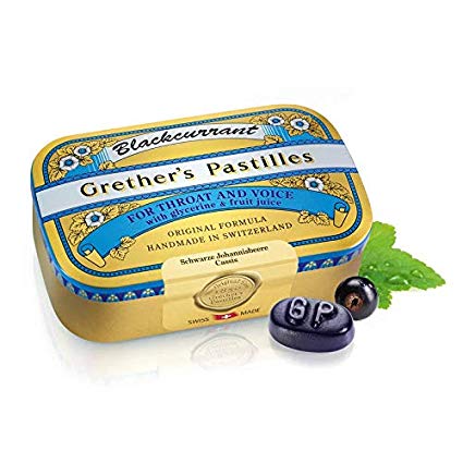 Grether's Black Currant Pastilles 2.1oz pastilles