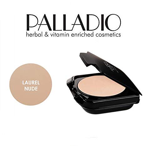 2 Pack Palladio Beauty Herbal Dual Wet & Dry Foundation 400 Laurel Nude