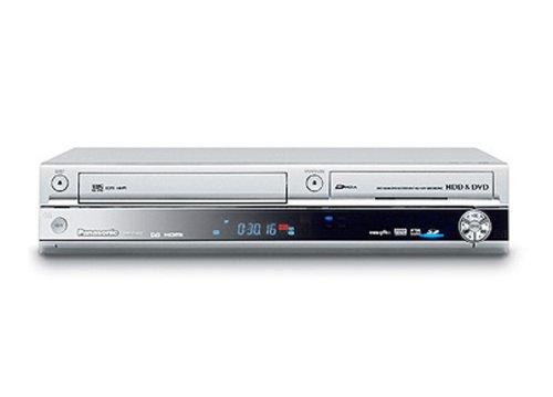 Panasonic DMR-EX95 - 250gb Hard Drive DVD Recorder & VCR Combination - With 1080P Up-Conversion & Freeview - Silver