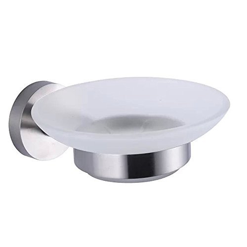 XVL Wall Mounted Stainless Steel Stainless Soap Holder, Brushed Nickel G502
