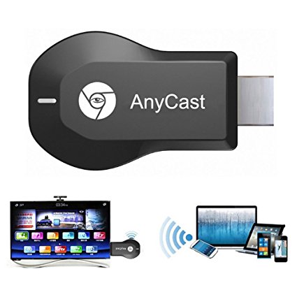 NAMEO AnyCast Wireless WiFi Display Dongle, AnyCast M2 Plus Airplay 1080P Wireless WiFi Display TV Dongle Receiver HDMI TV Stick DLNA Miracast for Android Smart Phones Tablet PC