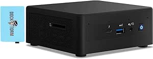 Intel NUC11PAHi7 Home & Business Mini Desktop i7-1165G7 4-Core, 64GB RAM, 1TB PCIe SSD, Integrated Graphics, Wifi, Bluetooth, 1xHDMI, 1 mini Display Port, SD Card, Win 11 Pro with Hub