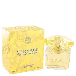 Versace Yellow Diamond Eau de Toilette Spray, 3 Fluid Ounce