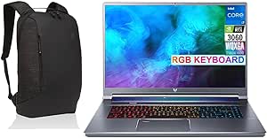 acer Predator Triton 500 SE 16.0" 165Hz WQXGA Gaming Laptop (Intel i7-11800H, RTX 3060 6GB, 16GB RAM, 1TB SSD, RGB Backlit KB, Thunderbolt 4, Killer WiFi 6, Webcam, Win 11 Home) w/Backpack