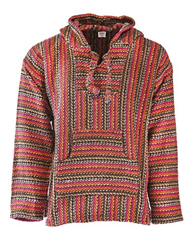 Funny Guy Mugs Premium Baja Hoodie Sweatshirt Pullover Jerga Poncho