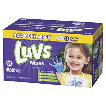 Luvs Luvs Baby Wipes 12x 864 Count, 864 Count