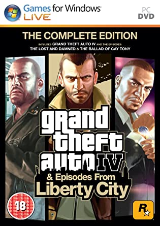 Grand Theft Auto IV: Complete Edition (PC DVD)