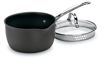 Cuisinart 619-18P Chef's Classic Nonstick Hard-Anodized 2-Quart Cook and Pour Saucepan