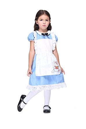 VIVIHOO Children's Cosplay Girl's Suit Alice's Anime Costumes With an Apron