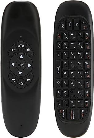 Air Mouse, 2.4G USB Wireless Remote Control, Full Keyboard, Somatosensory Games, for Android TV Box, PC, for Windows, OS X, Linux, Intelligent Anti Shake