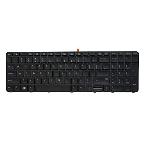 Replacement Keyboard for HP ProBook 450 G3 / 455 G3 / 470 G3 Laptop With Frame Backlight
