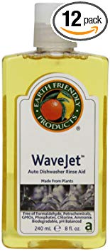 Earth Friendly Products Wave Jet Rinse Aid, 8-Ounce Bottle (Pack of 12)